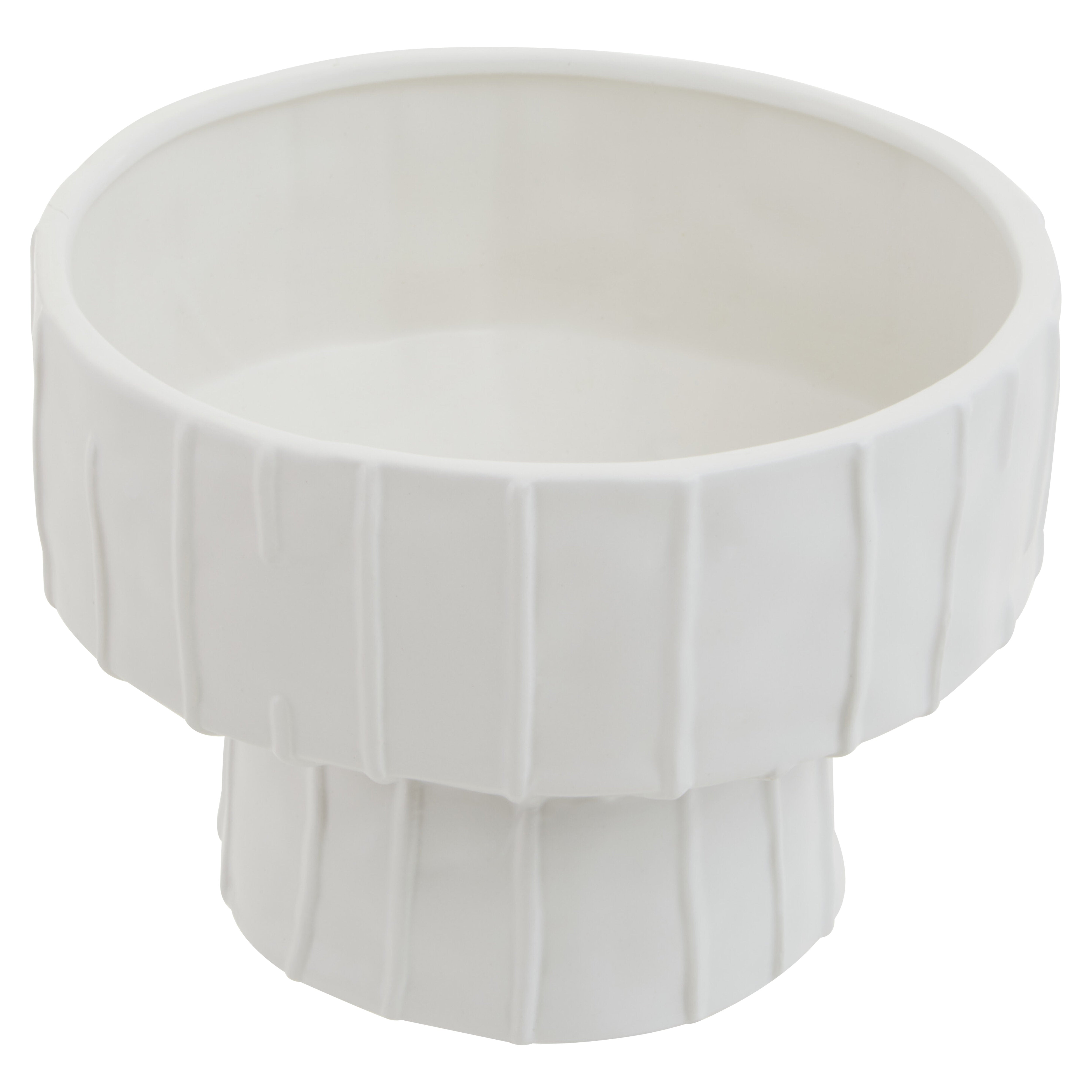 Allori White Ceramic Planter